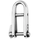Wichard Hr Key Shackle With Bar, 6MM Pin, 1320 Lb Wll, 17.4 Ph Sst New. Price: $79.45.