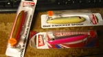 Heddon "one Knocker Spook", Nip, 1/2", 3/4 Oz, Ct, Colors, Free Shipping New. Price: $27.00.