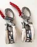 Nicro Marine (2) Snap Shackle Snatch Block Swiveling Used. Price: $159.99.