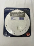 West Marine Screw Whte Deck Plate 4" New. Price: $15.00.