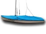 Coronado 15 Sailboat - Mast Up Cover Sunbrella Pacific Blue Mooring New. Price: $726.38.