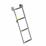 Garelick 19684:01 Telescoping Transom 4-STEP Ladder Eez-in New. Price: $186.58.