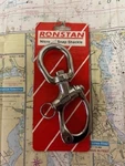 Ronstan #rf Swiveling Large Bail Snap Shackle 120MM. New. Price: $97.50.