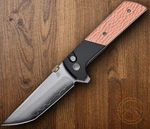 North Mountain Blade Chop Folding Knife 3.5" Sld-magic Steel Copper Handle New. Price: $160.00.