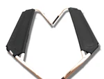 Hobie Slip On Trampolines Set- Black Polypropylene Mesh H17 Wings New. Price: $238.54.