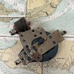 Harken Hexaratchet Swivel Block W/becket, Cam Cleat - 76MM Used. Price: $90.00.