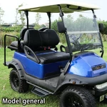 Golf Cart Front Seat Cover Black Diamond Stitching For Ezgo Club Yamaha Pvc New. Price: $41.29.
