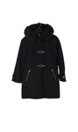 Ivanka Trump Wool Duffle Coat Women's 16 Black Dress Fur Hooded Lined Nwot 2508 New. Price: $117.09.