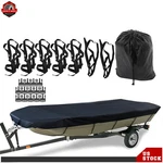 210D Jon Boat Cover Black 12FT-18FT Beam Width Up To 56-75INCH New. Price: $27.26.