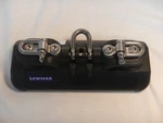 Lewmar Mainsheet Car (tb) - Size 2 W/ Shackle, Single Control Sheaves And Beck Used. Price: $225.00.