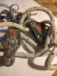 Ronstan RF1255 Boom Vang 1/4" Line 4:1 With Cam Cleat + Snap Shackles Used. Price: $70.00.