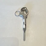 C. Sherman Johnson Over Center Snap Gate Hook, 1/8" Wire, T-316 Stainless New. Price: $85.00.