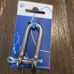 Wichard 1413 Sailboat Marine 316 Stainless Steel 1/4" Captive Pin Long Shackle New. Price: $30.00.