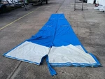 Boaters' Resale Shop Of Tx 2510 1108.01 Banks Sail 4' 15'8" Blue Cover Used. Price: $187.90.