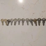 12 Vintage Chicagolock Johnson/evinrude Ignition Keys. Various #'s Free Shipping Used. Price: $39.99.
