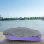 3 Or Person Pedal Boat Cover 420D Waterproof Grey New 115" X 80". Price: $26.22.