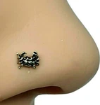 Crab Nose Stud Sea Summer 925 Sterling Silver Straight Pin Jewellery New. Price: $9.45.