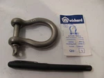 Wichard 51246 Bow Shackle Forged Titanium 12MM 15/32 " Pin 7700 Swl New. Price: $345.00.