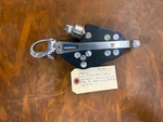 Schaefer Series Fiddle Block W/ Becket & Cam Cleat #704-75 Sheave 60MM... Used. Price: $164.95.