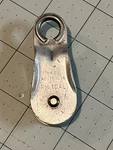 Old Style Hobie Jib Blocks (riley RM10AL) Used. Price: $5.00.