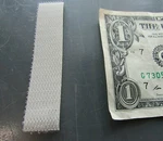 Rolls Cosmolon Ykk Hook Side 5/8" X 3" Adhesive Fastener Tape Strips Velc Spool Used. Price: $24.95.