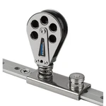 Schaefer Marine 70592 Spring Loaded Slide Stainless Steel 1-1/4" T-track New. Price: $322.07.