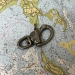 Wichard Snap Shackle-swivel Eye 3-35/64" Used. Price: $33.75.