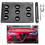 Black Front Bumper Tow Hook License Plate Compatible With Alfa Romeo Giulia 2... New. Price: $37.57.