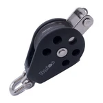 Barton Size 3 45MM Plain Bearing Pulley Block Single Swivel & Becket New. Price: $40.50.