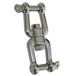 Jy-marine 316 Stainless Steel Jaw-jaw Anchor Swivel Chain 3/8", Silver New. Price: $18.86.