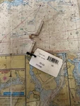 Schaefer Marine #78-33 Mini Stainless Steel Eye Strap Stamped 4 Mounting Holes. New. Price: $11.25.