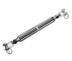 Qmh 311S-JJ-05 316 Stainless Steel 3/16" 2-3/4" Jaw & Fixed Turnbuckle New. Price: $17.95.
